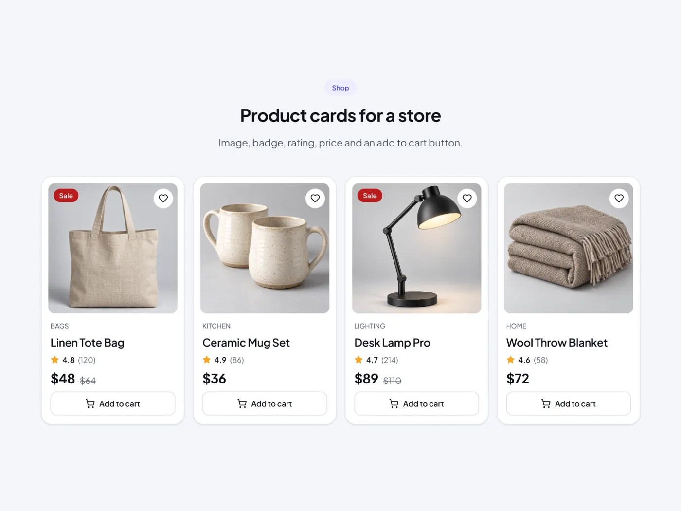 Ecommerce Product Card UI for Figma