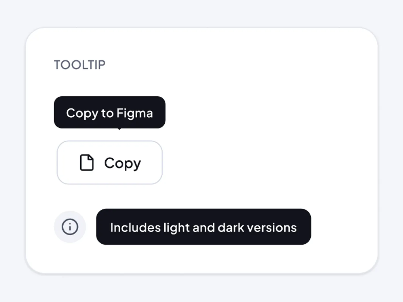 Tooltip UI for Figma