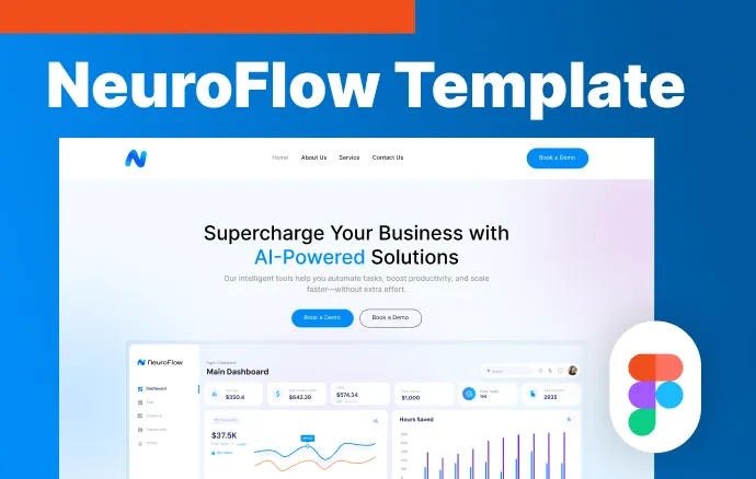 NeuroFlow Website Design Template