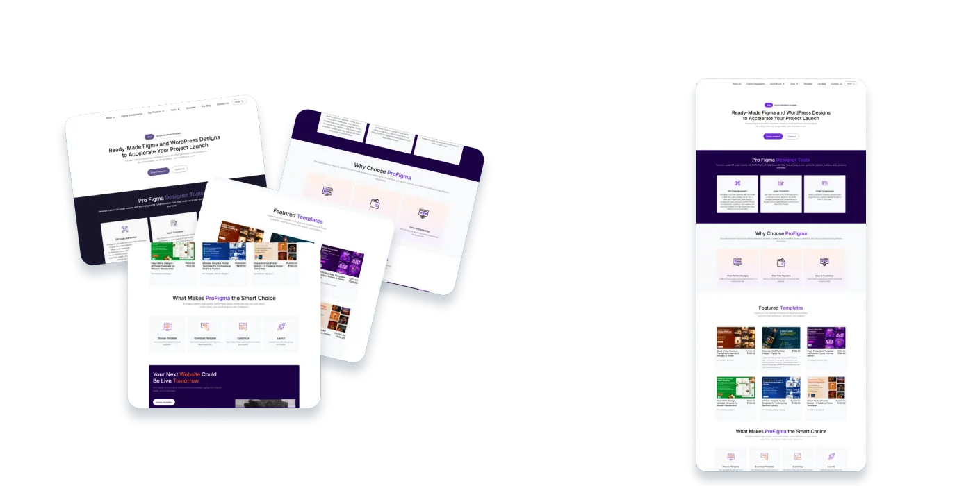 Six separate screenshots of a webpage replaced by one complete full page capture