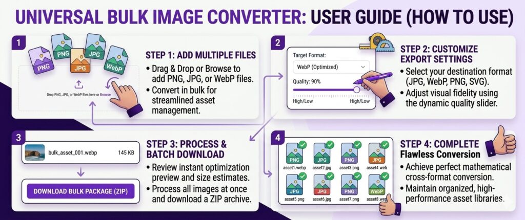 Professional Bulk PNG to JPG Converter User Guide